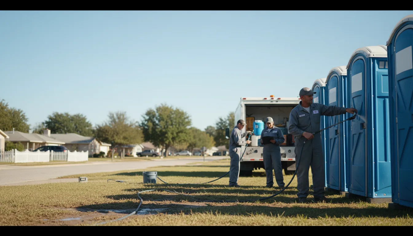 Long-Term Portable Toilet Rental in Marion, SC near me